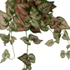 Intratuin kunsthangplant Bladbegonia rood / groen H 60 cm