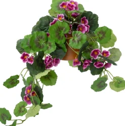 Intratuin kunsthangplant Hanggeranium roze H 55 cm