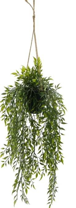 Intratuin kunsthangplant Lipstickplant geel / groen H 66 cm