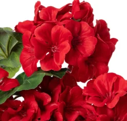 Intratuin kunstplant Begonia rood H 35 cm