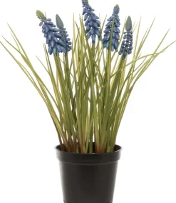 Intratuin kunstplant Blauw druifje blauw D 8,5 H 28 cm