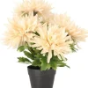 Intratuin kunstplant Chrysant wit D 9 H 30 cm