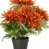 Intratuin kunstplant Chrysant oranje D 9 H 30 cm