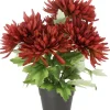 Intratuin kunstplant Chrysant rood D 9 H 30 cm