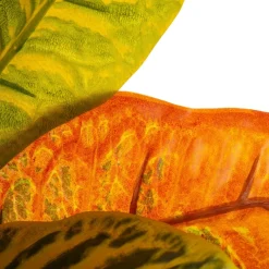 Intratuin kunstplant Croton groen / rood / geel H 75 cm