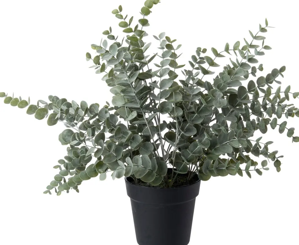Intratuin kunstplant Eucalyptus grijsgroen D 20 H 60 cm
