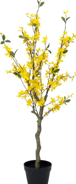 Intratuin kunstplant Forsythia geel D 17,5 H 120 cm