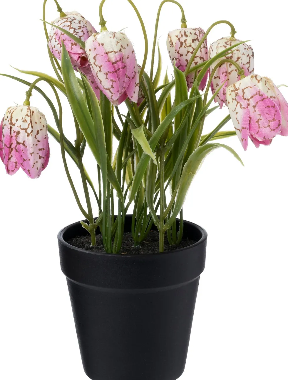 Intratuin kunstplant Kievitsbloem roze D 9 H 22 cm