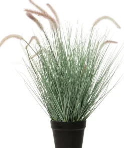 Intratuin kunstplant Lampenpoetsersgras roze / wit H 60 cm