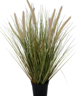 Intratuin kunstplant Lampenpoetsersgras geel D 11 H 55 cm