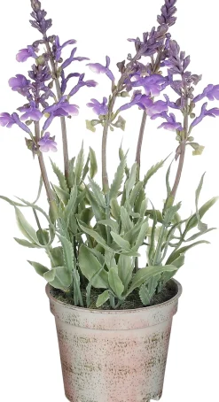 Intratuin kunstplant lavendel paars H 25 cm