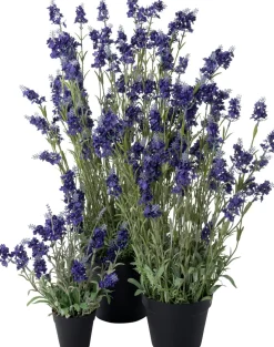 Intratuin kunstplant lavendel paars D 16 H 58 cm