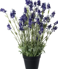 Intratuin kunstplant lavendel paars D 16 H 58 cm