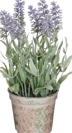 Intratuin kunstplant lavendel paars H 21,5 cm