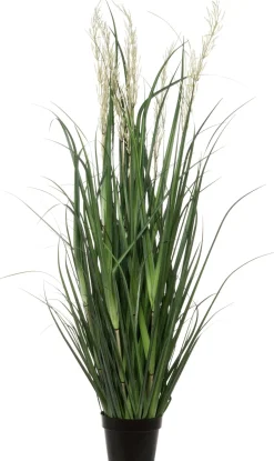 Intratuin kunstplant Miscanthus crème H 130 cm