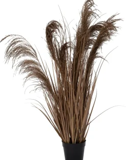 Intratuin kunstplant Miscanthus bruin H 106 cm