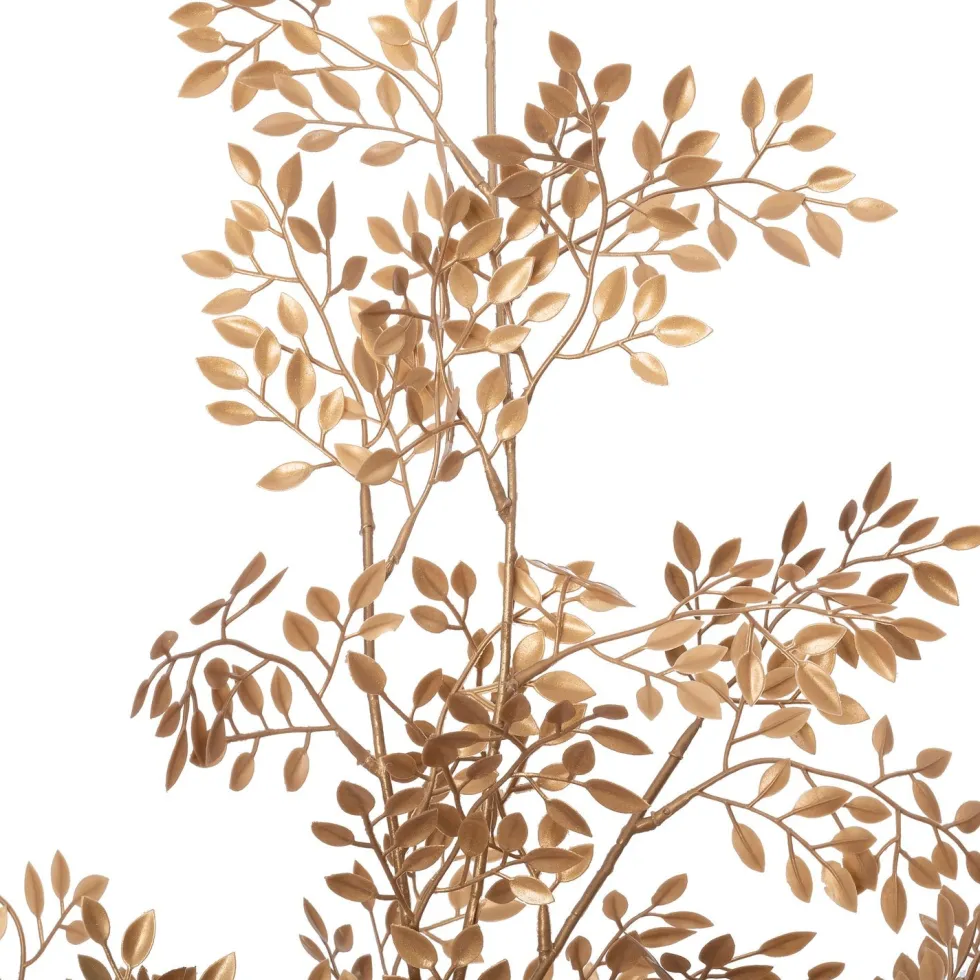 Intratuin kunstplant Moringaboom goud D 19 H 130 cm