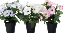 Intratuin kunstplant Petunia paars D 9 H 26 cm