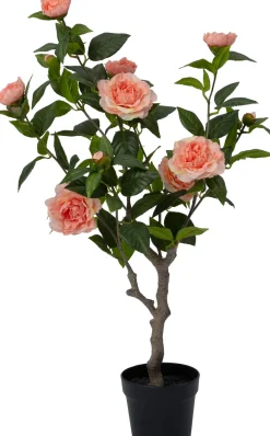 Intratuin kunstplant Roos roze D 16,5 H 90 cm