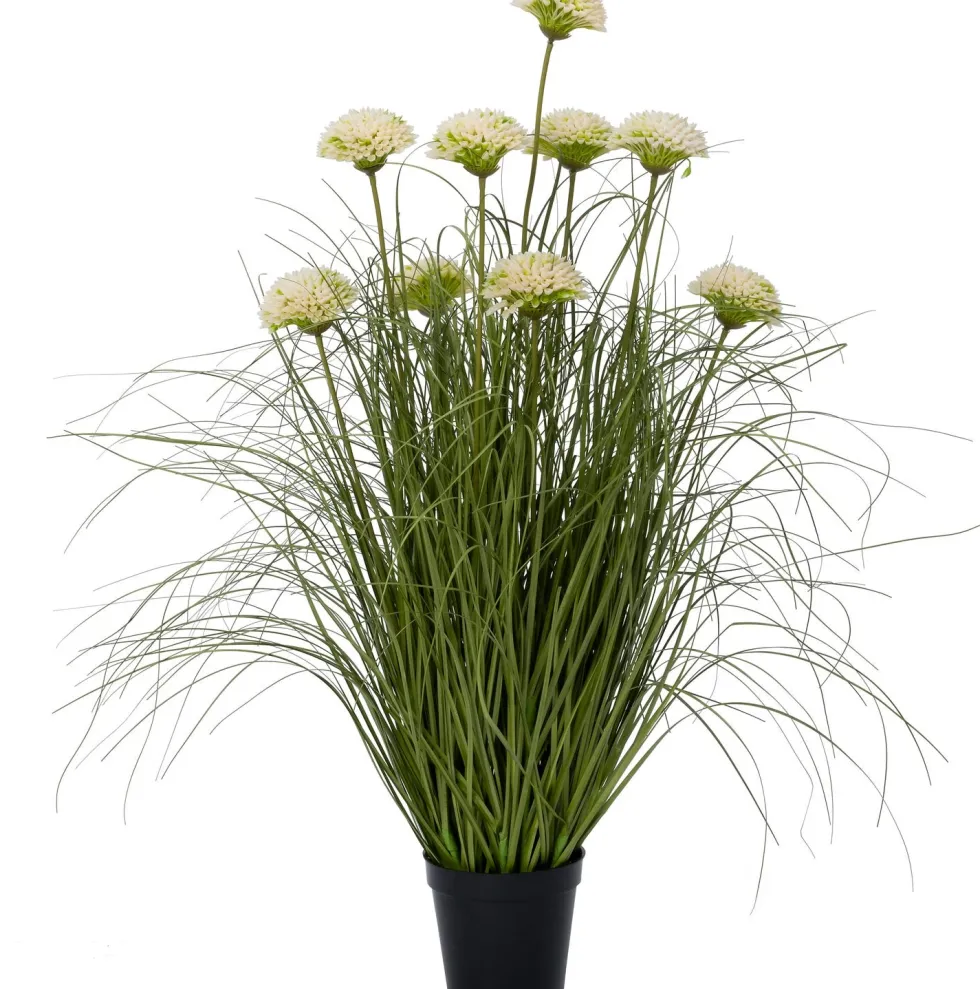 Intratuin kunstplant Siergras / Sierui crème D 13 H 82 cm