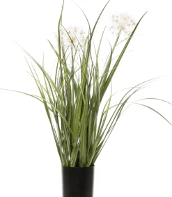Intratuin kunstplant Siergras / Paardenbloem wit H 50 cm