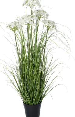 Intratuin kunstplant Siergras / Wilde peen wit D 13 H 80 cm