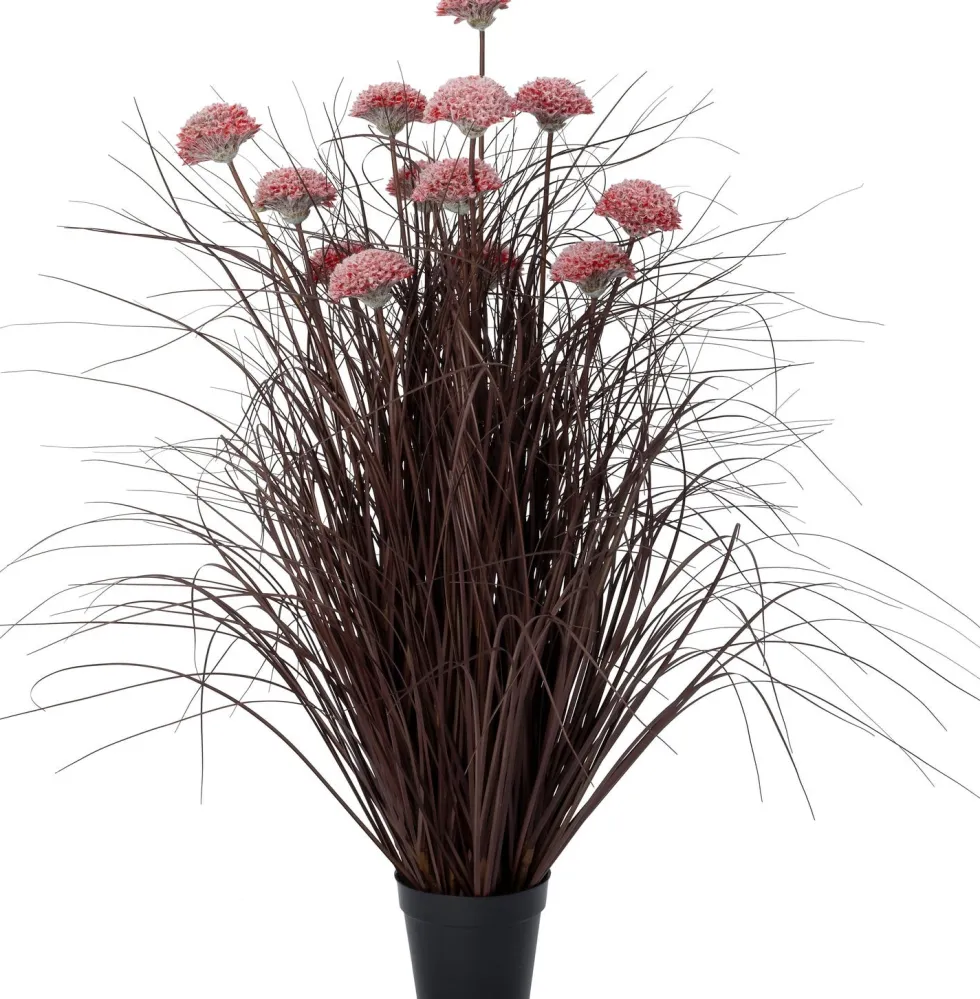 Intratuin kunstplant Siergras / Sierui roze D 15 H 100 cm