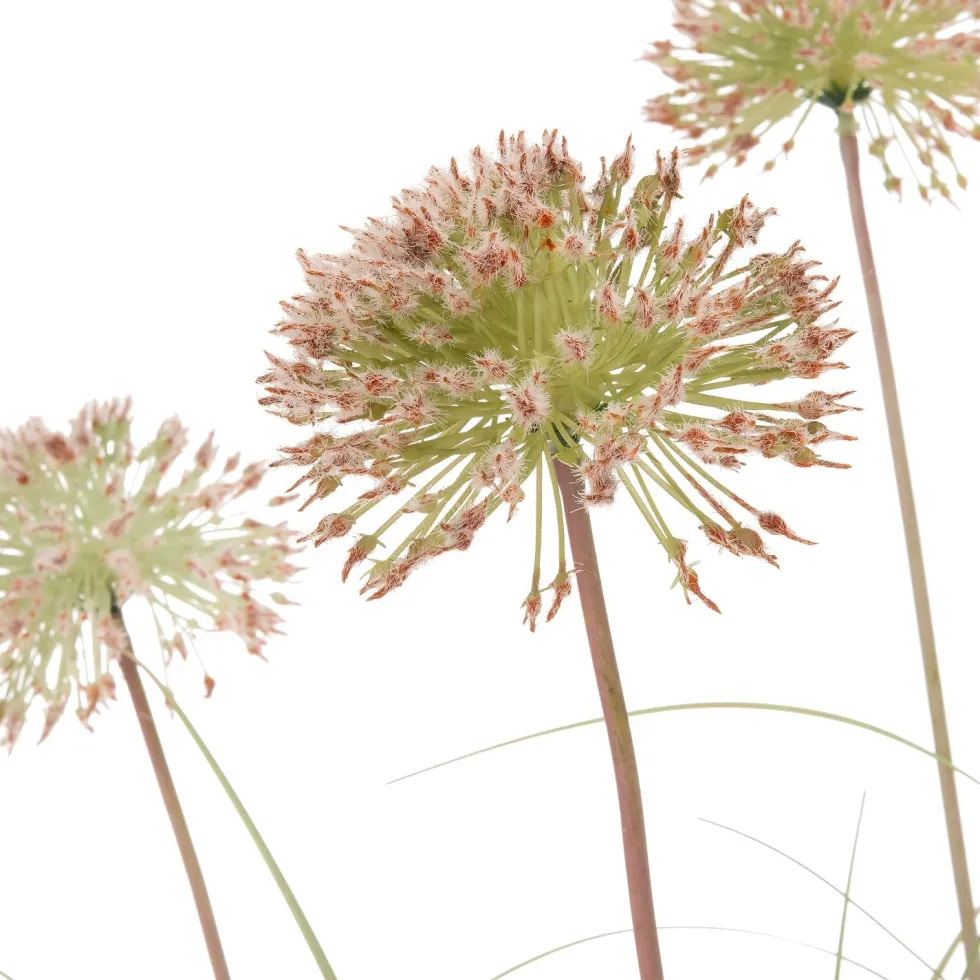 Intratuin kunstplant Siergras / Sierui oranje / groen H 115 cm