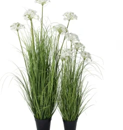 Intratuin kunstplant Siergras / Wilde peen wit D 15 H 100 cm