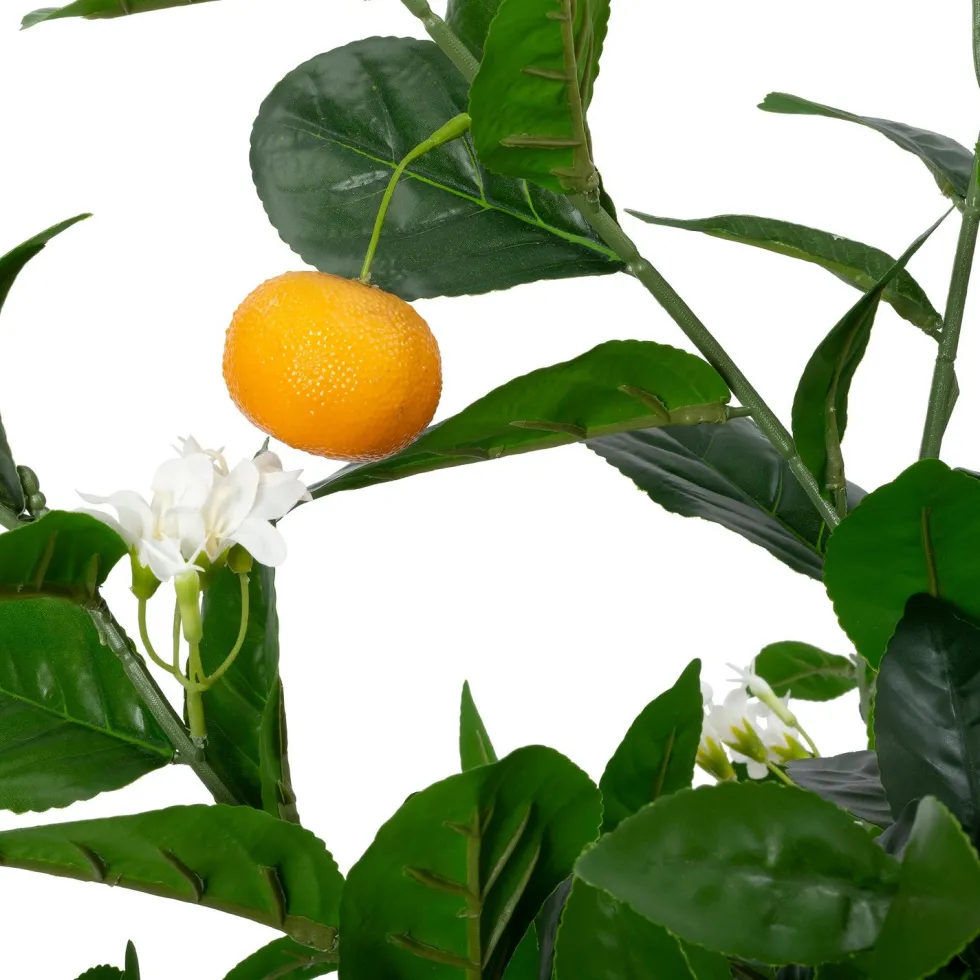 Intratuin kunstplant Sinaasappelboom oranje / wit D 18,5 H 155 cm