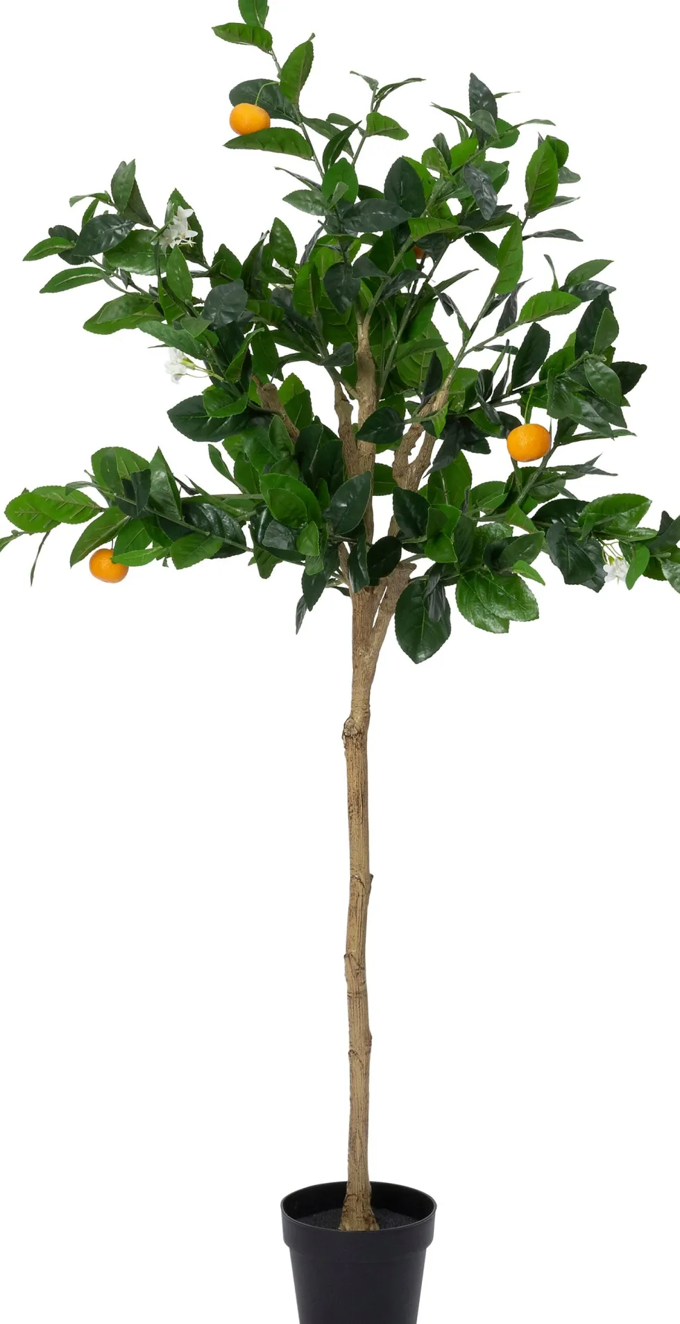 Intratuin kunstplant Sinaasappelboom oranje / wit D 18,5 H 155 cm