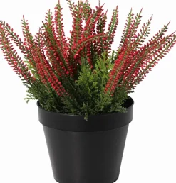 Intratuin kunstplant Struikheide rood D 12 H 23 cm