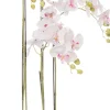 Intratuin kunstplant Vlinderorchidee wit / roze H 115 cm