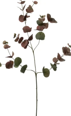 Intratuin kunsttak Eucalyptus groen / rood H 90 cm