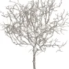 Intratuin kunsttak kronkeltak zilver H 32 cm