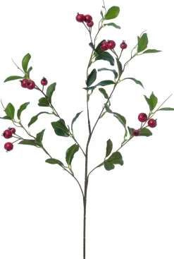Intratuin kunsttak Meidoorn rood H 85 cm