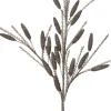 Intratuin kunsttak met blad grijs L 103 cm
