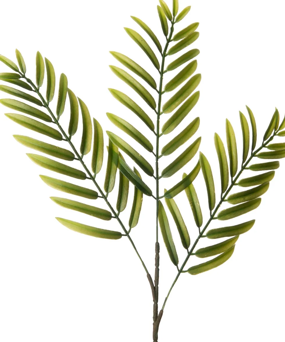 Intratuin kunsttak Palm donkergroen H 65 cm
