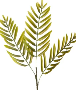 Intratuin kunsttak Palm lichtgroen H 65 cm