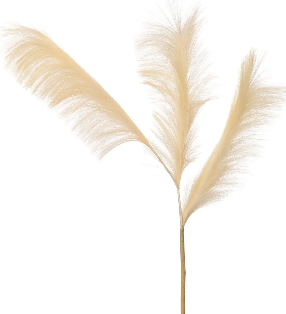 Intratuin kunsttak Pluim geel H 111 cm
