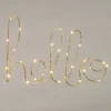 Intratuin lamp hello goud 40 x 2,5 x 24 cm met 30 lampjes warm wit