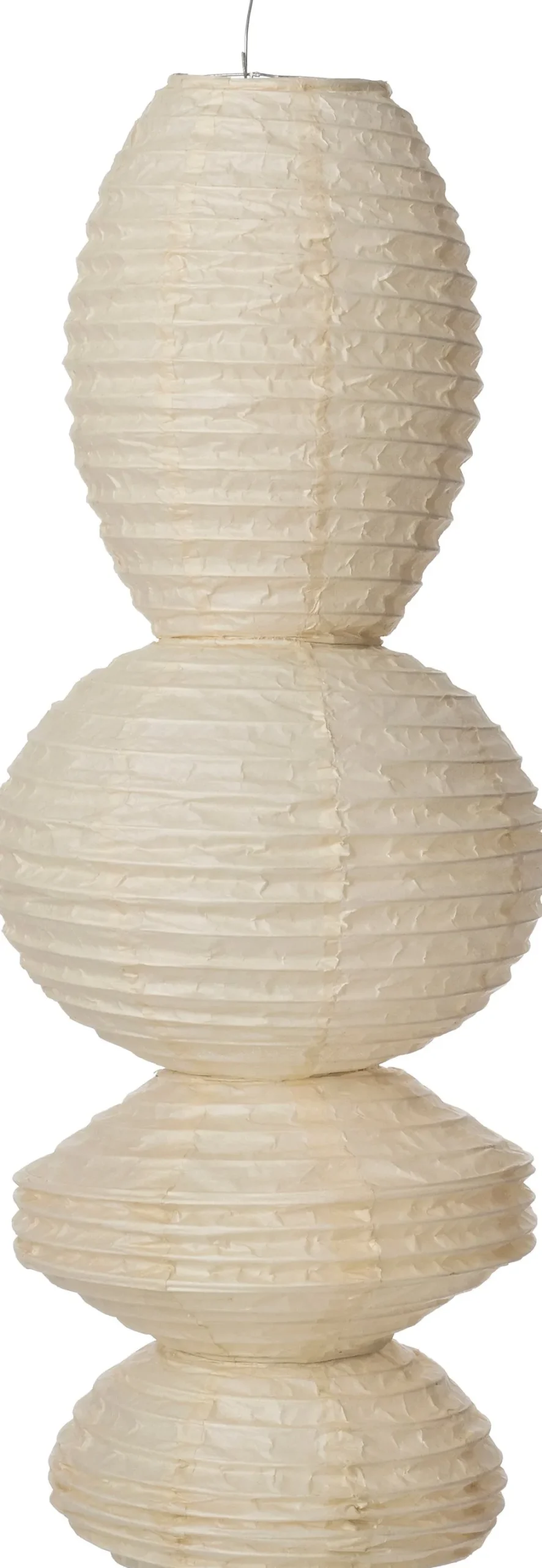 Intratuin lampion Paru crème D 20 H 70 cm