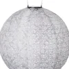 Intratuin lampion wit / grijs D 40 H 40 cm