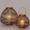 Intratuin lantaarn Xam goud D 36 H 34 cm