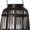 Intratuin lantaarn Zen zwart D 20 H 23 cm