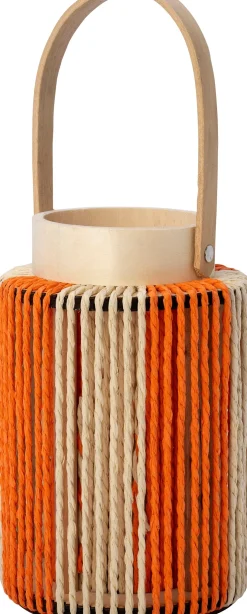 Intratuin lantaarn Zoe oranje D 13 H 20 cm