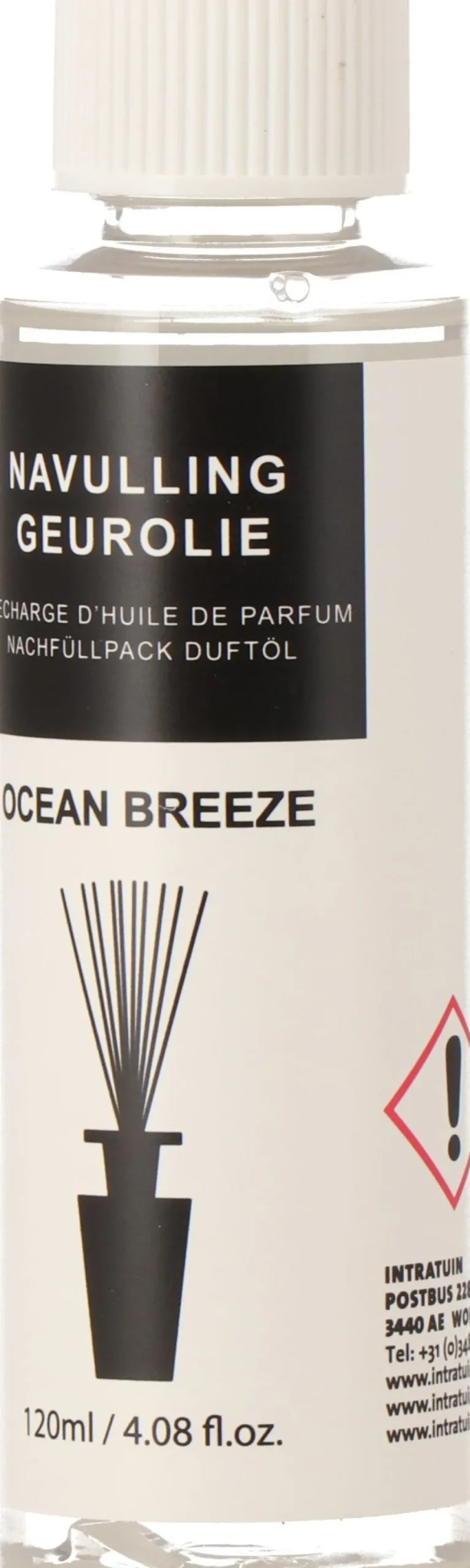 Intratuin navulling geurstokken Ocean Breeze 120 ml