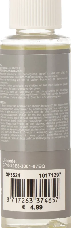 Intratuin navulling geurstokken Soft Cotton 120 ml