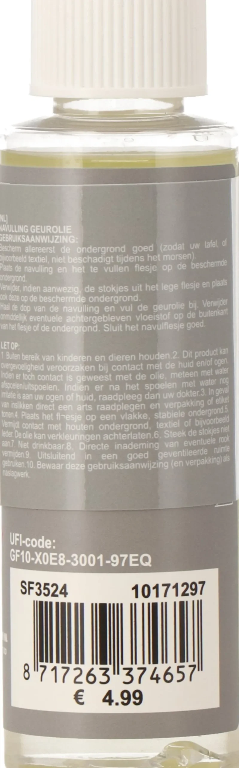 Intratuin navulling geurstokken Soft Cotton 120 ml