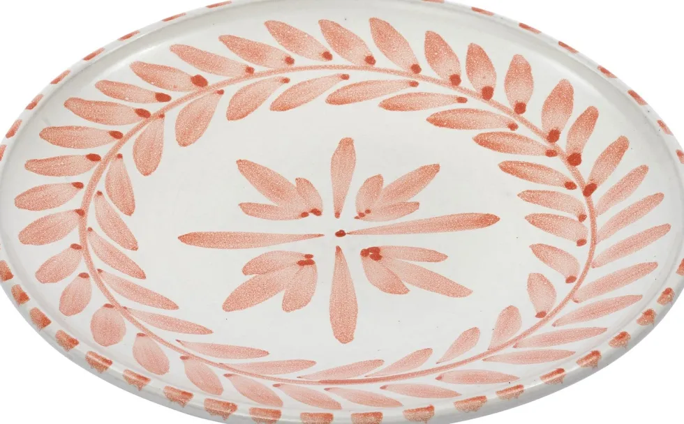 Intratuin ontbijtbord Bella terracotta D 21 H 1,5 cm